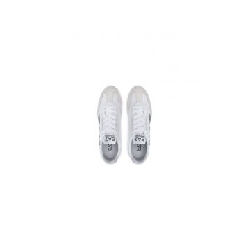 Pantofi sport barbati  304466137 - Piele naturala - Alb