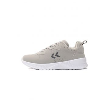 Pantofi sport de piele ecologica cu detalii perforate
