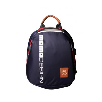 Rucsac cu fermoar si segment de plasa pe partea din spate Rucsac cu fermoar si segment de plasa pe partea din spate