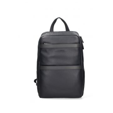 Rucsac de piele cu aspect texturat
