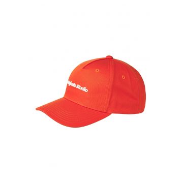 Sapca baseball de bumbac cu motive text in relief