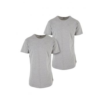 Set de tricouri cu decolteu rotund - 2 piese