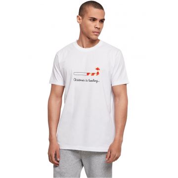 Tricou cu decolteu la baza gatului si imprimeu grafic
