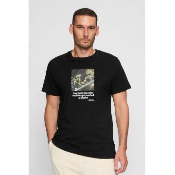 Tricou cu imprimeu pe piept