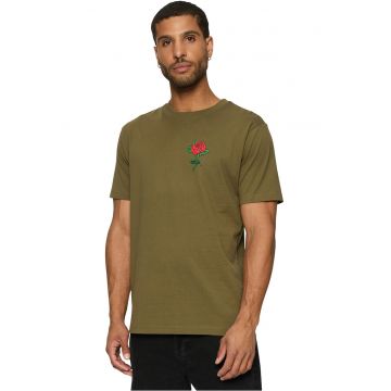 Tricou de bumbac cu imprimeu pe piept