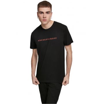 Tricou din bumbac cu imprimeu text