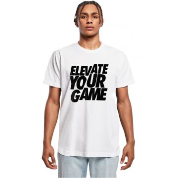 Tricou din bumbac cu imprimeu text
