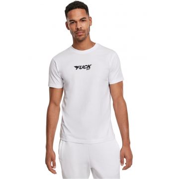Tricou din bumbac cu imprimeu text