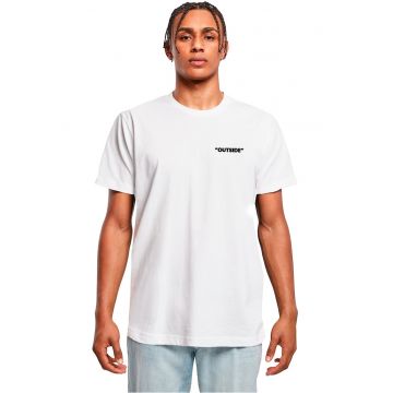 Tricou din bumbac cu imprimeu text