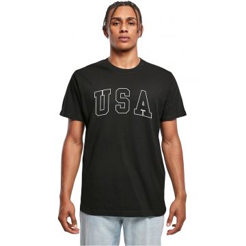 Tricou din bumbac cu imprimeu USA