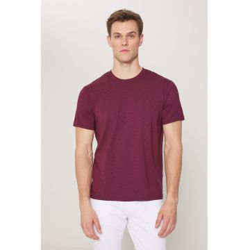 Tricou slim fit din amestec de modal