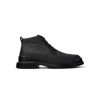 Ghete de piele si material textil Pix 1359