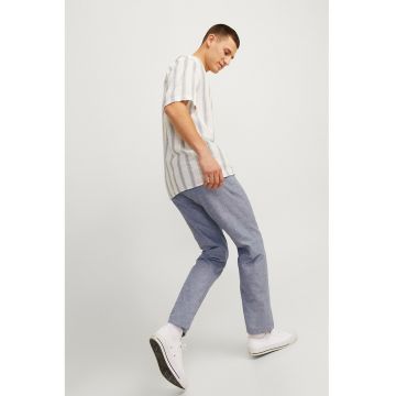 Pantaloni relaxed fit cu buzunare laterale