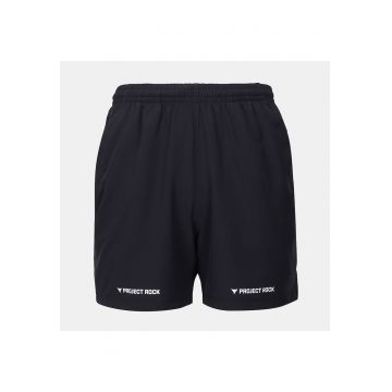 Pantaloni sport barbati ANTRENAMENT  PROJECT ROCK ULTIMATE poliester negru