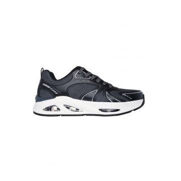 Pantofi sport din plasa cu garnituri din piele ecologica Uno Ego