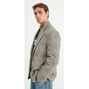 Sacou lejer cu model uni