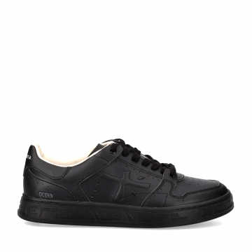 Sneakers bărbați Premiata Quinn negri din piele naturală 1699BP7324N