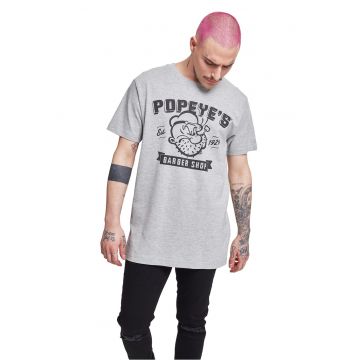 Tricou cu decolteu la baza gatului si imprimeu Pop-Eye