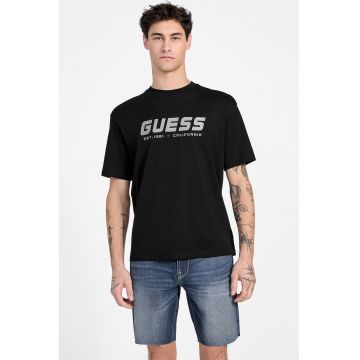 Tricou cu imprimeu logo - pentru fitness