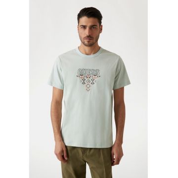 Tricou cu imprimeu logo si grafic