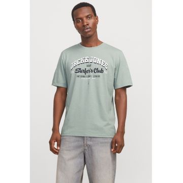 Tricou de bumbac organic cu imprimeu logo