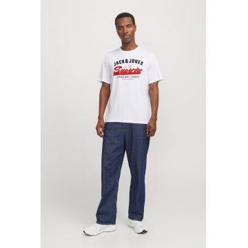 Tricou de bumbac organic cu imprimeu logo