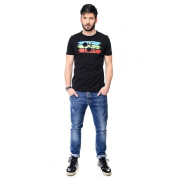 Tricou din bumbac cu imprimeu