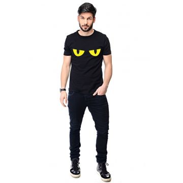 Tricou din bumbac cu imprimeu grafic