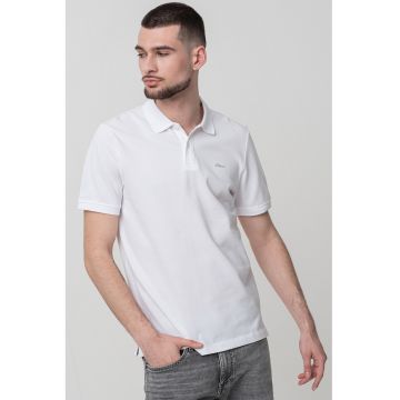 Tricou polo cu model uni