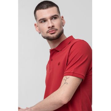 Tricou polo de bumbac pique