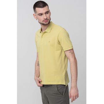 Tricou polo de bumbac pique