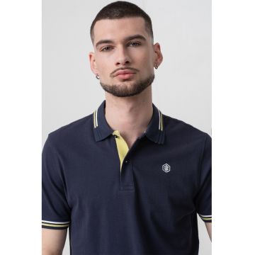 Tricou polo din material pique