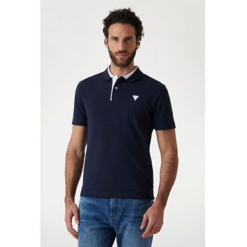 Tricou polo regular fit din bumbac