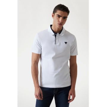 Tricou polo regular fit din bumbac