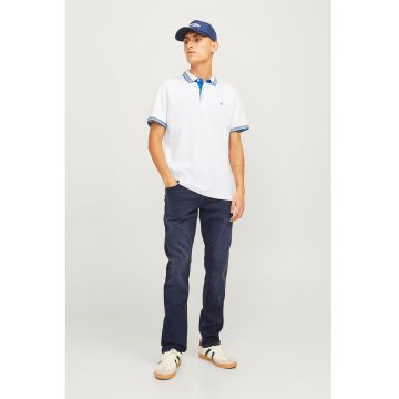 Tricou polo slim fit de bumbac organic Paulos