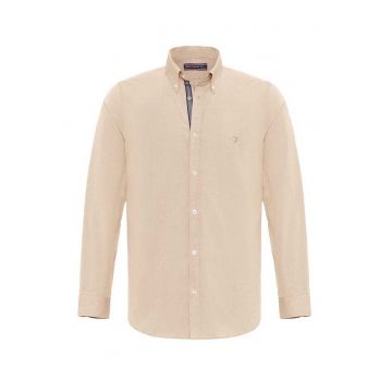 Camasa oxford cu logo brodat