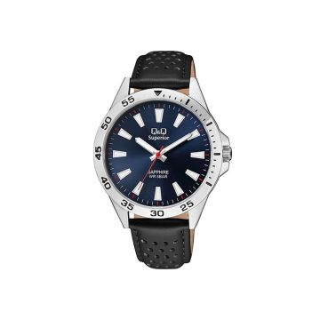 Ceas barbatesc  S08A-005VY Quartz Argintiu