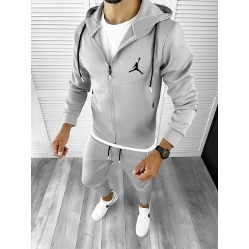 Hanorac barbati slim fit gri 12183 N8-4.2