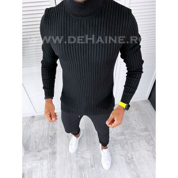 Helanca barbati slim fit neagra T3717 N8-4.2