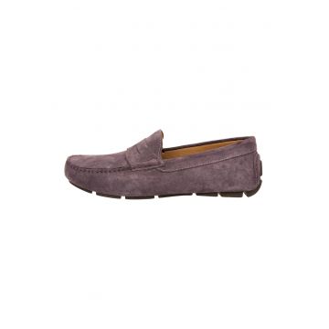 Pantofi loafer de piele intoarsa Noto
