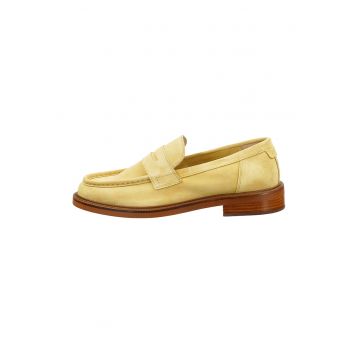 Pantofi loafer uni de piele intoarsa Lanquinn
