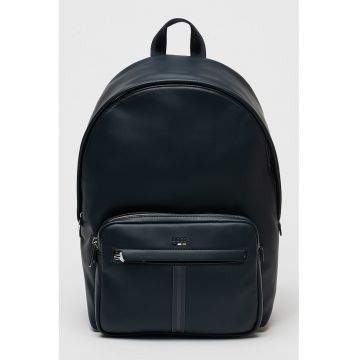 Rucsac de piele ecologica cu buzunar exterior