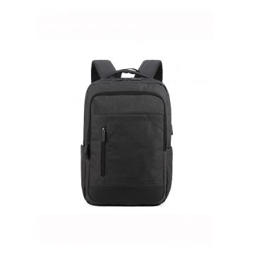 Rucsasc unisex cu compartiment pentru laptop - Gri