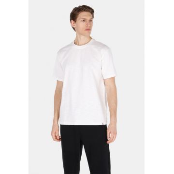 Tricou cu decolteu la baza gatului si maneci cazute