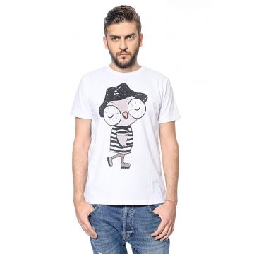Tricou cu imprimeu grafic