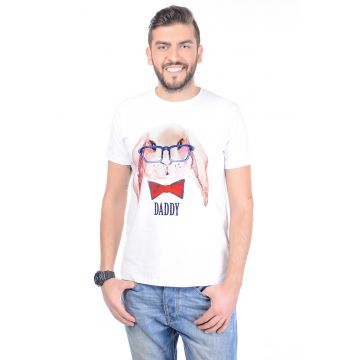 Tricou cu imprimeu grafic