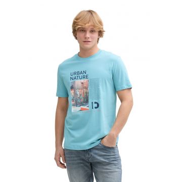 Tricou de bumbac cu logo