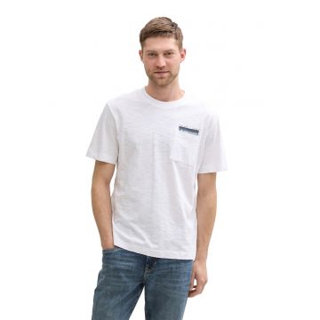 Tricou regular-fit cu buzunar pe piept
