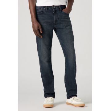 Blugi conici cu aspect decolorat 502™