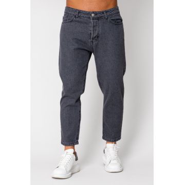 Blugi lungi din denim Regular Light Black 15762